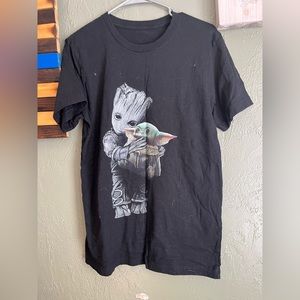 Groot and Grogu Tee